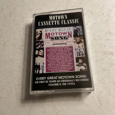 Various Artists "Every Great Motown Song: Volume 2 The 1970s" Used Cassette Foto 1 de 4