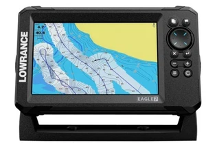 Lowrance Eagle 7 Echolot Fishfinder ohne Geber - Bild 1 von 3