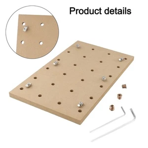 OP-Tisch MDF Platte 300 x 180 x 12 mm für 3018 CNC Fräse Kompatibilität - Bild 1 von 12
