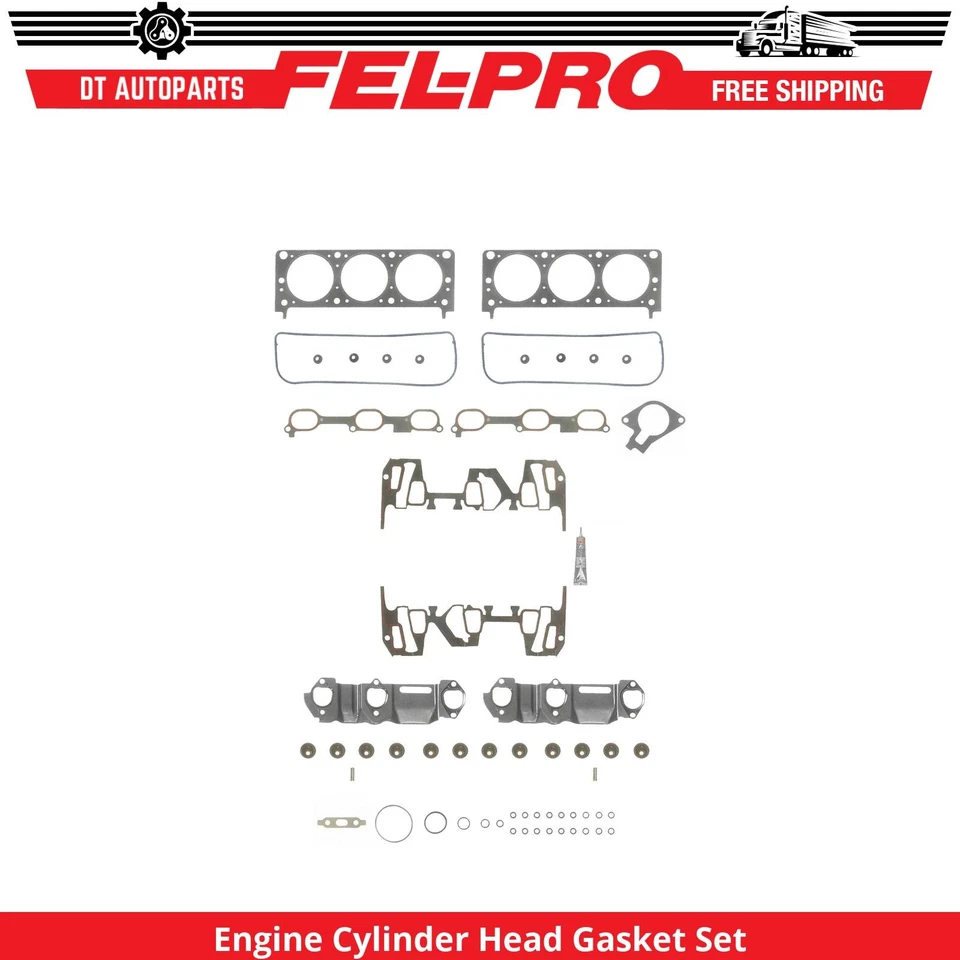 For 2000-2003 Chevrolet Monte Carlo 3.4L V6 Eng Cylinder Head Gasket Set Fel-Pro - Image 1 of 1