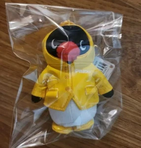Pingu Plush Raincoat Penguin Keyring 4.33''CGV Korea Limited Edition - Picture 1 of 4