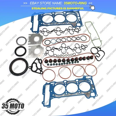 Kit de sellos de juntas de reconstrucción de revisión OE para Audi S4 Q7 S5 Porsche EA839 2.9 3.0 Foto 1 de 4