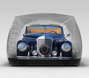 Amazon Protection Indoor Car Bubble Cover For Mercedes Benz 300 S / 300 SC - Picture 1 of 11