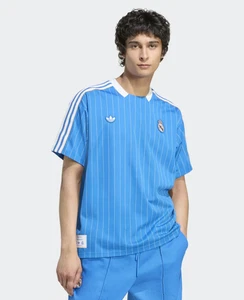 Adidas Real Madrid Terrace Icon Jersey Blue UNISEX JN3060 - Picture 1 of 8