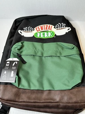 Friends Central Perk Backpack Green Black New NWT - Image 1 of 4