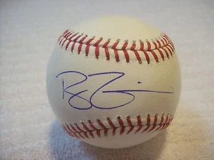 BÉISBOL MLB FIRMADO POR RYAN ZIMMERMAN DE LOS NACIONALES DE WASHINGTON CON CERTIFICADO DE AUTENTICIDAD - Imagen 1 de 2