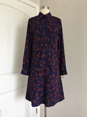 VESTIDO CAMISERO PLISADO CON BOTONES MANGA LARGA FLORAL THAKOON COLECTIVO TALLA 10 Foto 1 de 4