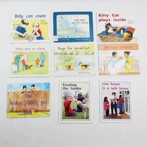 Lot of 9 Rigby PM Plus Books Levels 6-15 Early Learning Homeschool - Bild 1 von 6