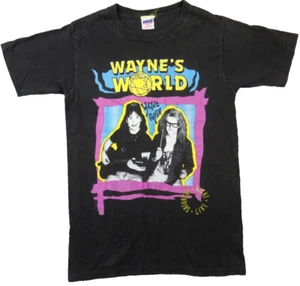 Saturday Night Live Waynes World T Shirt SNL VTG 90s Mens M USA ARGO SPORT Garth - Picture 1 of 5