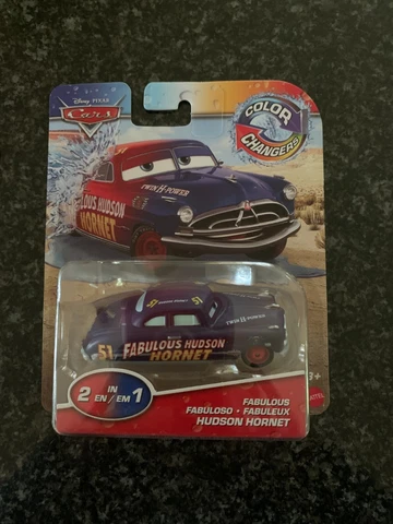 Disney Pixar Cars Color Changers Fabulous Hudson Hornet NEW Cover