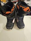 Thirty Two Lashed Black Lace Up Size 9.5 Snowboard Boots