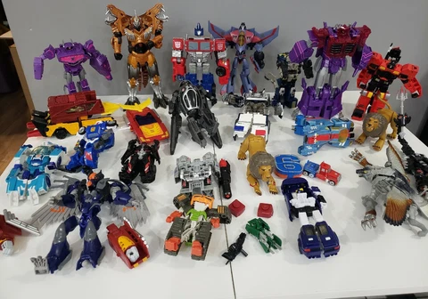 Lot 20+Hasbro Toy Transformers Robot Heroes Jets Cars Figures Beast War Armada Cover