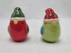 Christmas Birds Salt And Pepper Shakers Set of 2