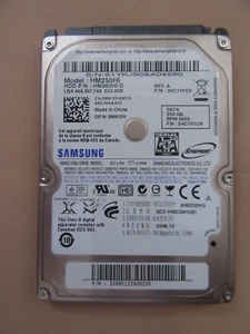 Samsung HM250H1 250Gb 2.5" SATA Hard Disk Drive HDD - Afbeelding 1 van 2