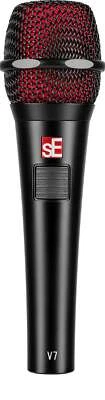 sE Electronics V7 PTT Mikrofon Dynamisch Federstahl Superniere Windschutz Mic