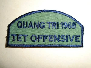 QUANG TRI 1968 TET OFFENSIVE Year Of The Monkey Vietnam War Subdued Patch - Picture 1 of 3