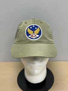 Polo Ralph Lauren RRL Garment Dyed Twill Men’s Snapback Hat Cap - Brewster Green - Picture 1 of 8