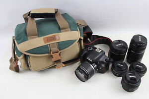 Canon EOS 500D DSLR Digital Camera Working Inc Canon EFS 55-250mm Lens & Case