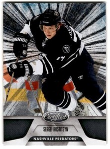 2011-12 Panini Certified Totally Silver Sergei Kostitsyn #85 Nashville Predators