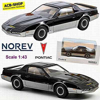 Pontiac Firebird TransAm 1982 KARR Knight Robot Automatico 1:43 Norev - Immagine 1 di 3