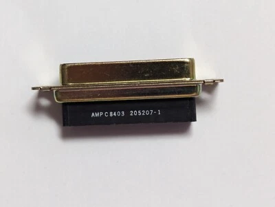 ~Qty 5 AMP 205207-1 Connector Housing Female Receptacle 25 Pin DB25 Tyco TE - Image 1 of 4