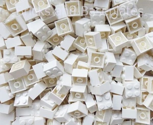 LEGO BRICKS 500 x WHITE 2x2 Pin From Brand New Sets Sent In a Sealed Bag - Picture 1 of 4