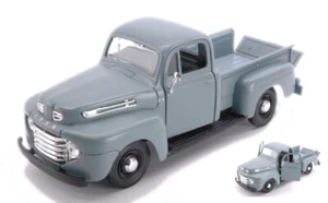 MODELLINO FURGONE EPOCA STATICO MAISTO FORD F-1 PICK UP 1948 GRIGIO SCALA 1:25 - Foto 1 di 2