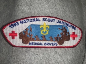 MINT 1993 JSP National Jamboree Medical Drivers Red Border - Picture 1 of 1