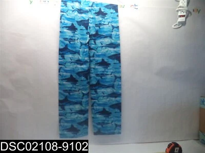 USADO: Pantalones para dormir camuflados tiburón azul talla grande (10/12) para niños Foto 1 de 3