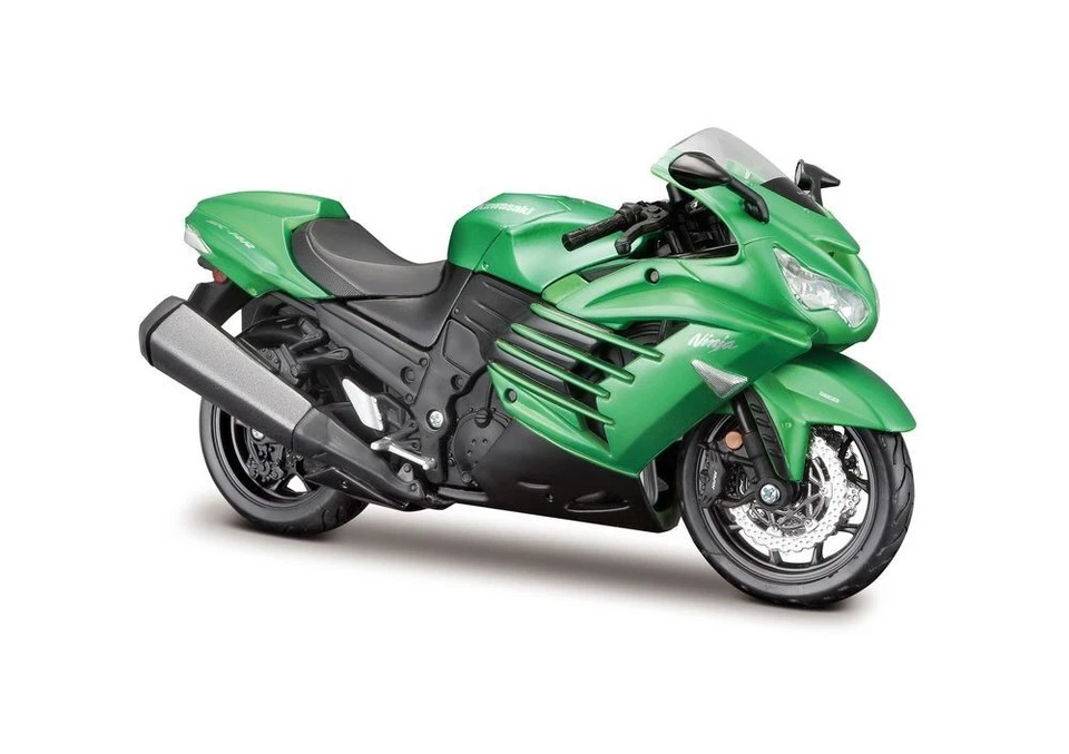 1:12 Kawasaki ZX-14R Ninja KIT by Maisto in Green 39197 Model Bike - Image 1 of 1