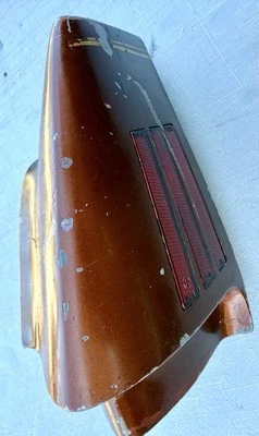 1971 1972 Pontiac Grand Prix extensão quarto traseiro painel externo passageiro destro - Imagem 1 de 4