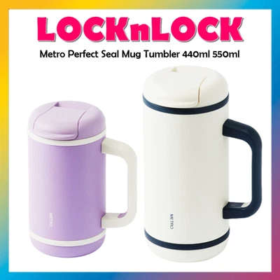 [LOCKnLOCK] Metro Perfect Seal Mug Tumbler 440ml 550ml - Image 1 of 4