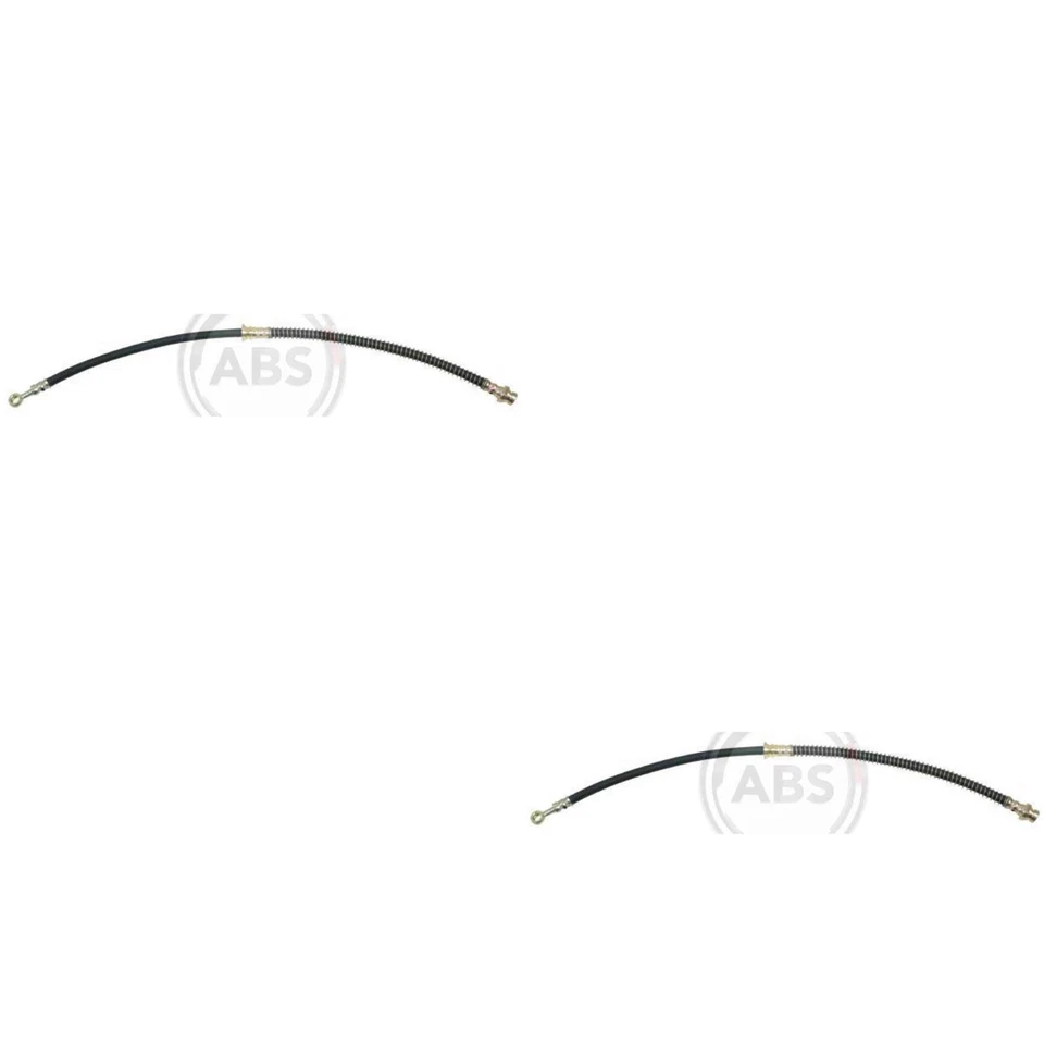2X A.B.S. Tuyau De Frein Avant Gauche Droite Pour Mitsubishi Galant VI EA - Photo 1/1