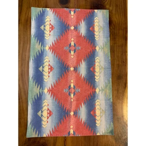 Almohada vintage Ralph Rio Grande Sham algodón azteca suroeste NN21 - Imagen 1 de 4