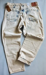Levi's 541 Lavado Ácido Atlético Cónico PARA HOMBRES Cremallera-Fly Elastizado JEANS DESGASTADOS: 38X32 - Imagen 1 de 9