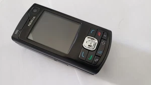 Téléphone portable Nokia N80 (débloqué ) patine noir RARE - Photo 1 sur 5