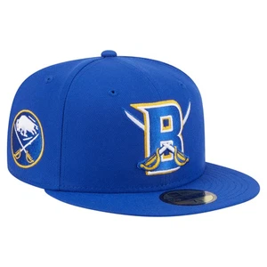 Men's New Era Royal Buffalo Sabres Deceptor 59FIFTY Fitted Hat - Picture 1 of 5
