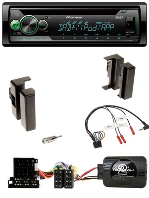 Pioneer USB MP3 DAB Lenkrad CD Autoradio für Audi A4 B5 bis 99 A6 C4 bis 97 A8 D - Bild 1 von 4
