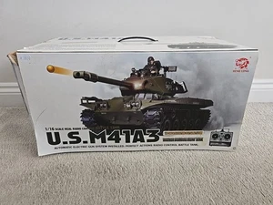 Heng Long Rc Tank Heng Long U.s.m41A3 Walker Bulldog Light Tank Metal Tracks... - Picture 1 of 19