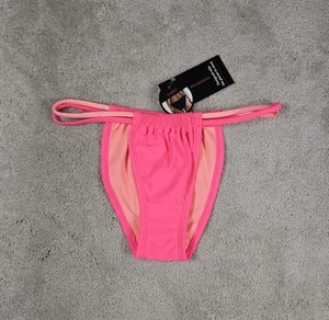 Pantalones de natación de bikini No Boundaries Juniors talla XS (1) pestaña túnel rosa nuevos con etiqueta - Imagen 1 de 5