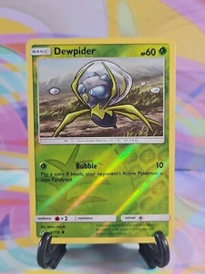 Pokemon TCG Sun & Moon Ultra Prism Card | Dewpider Reverse Holo 16/156 Common - Picture 1 of 2