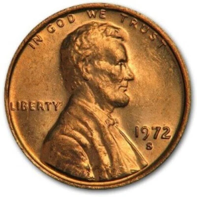 Centavo conmemorativo Lincoln S 1972 - BU Foto 1 de 2