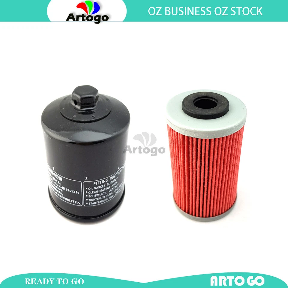 Kit de filtro de aceite de motor 1er+2do apto para KTM 625 SMC 2004 2005 | 620 EGS | 640 LC4 Foto 1 de 1