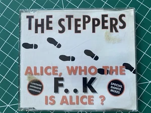 The Steppers - Alice Who The F..k Is Alice 5 Track CD Single - Picture 1 of 3