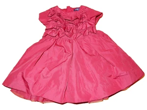 2L 2010 NWT 3-6M Baby Gap Red Ruffled PARTY Short Sleeve Dress w/ Bloomers - Picture 1 of 4
