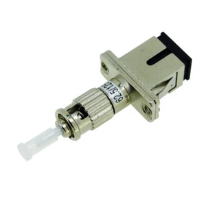 5pcs Male-Female Midcoupler Adapter SC-ST MM OM1 62.5 Hybrid Fiber Optic Adapter - Picture 1 of 4