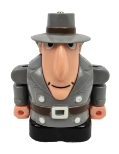 Inspector Gadget Gyro Figure Wind Up Wheels Pullback Vintage Bandai 80s - Picture 1 of 5