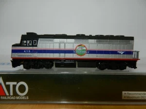 N Scale Kato F40PH Custom Painted Amtrak 415 Nor'wester Detailed Look! NIB - Picture 1 of 11