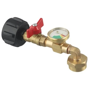 High Quality Solid Brass Propane Filling Adapter Ensures Better Sealing - Picture 1 of 12