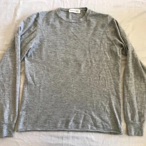 EXTREME CASHMERE X UNISEX KNIT WOOL CROWN NECK PULLOVER SWEATER MEDIUM SIZE EU - Bild 1 von 11